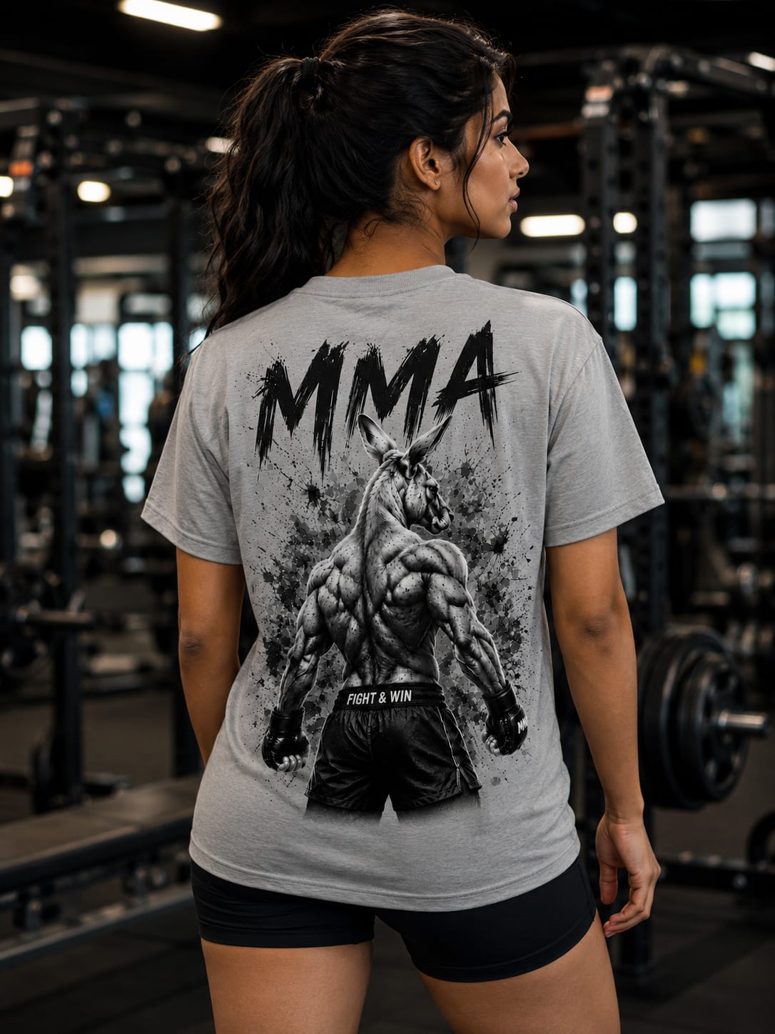 MMA Warrior Oversized T-Shirt | Premium 100% Cotton | Unisex