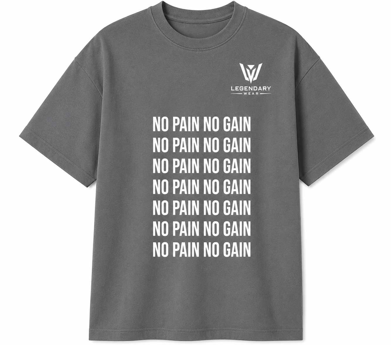 Built Through Pain Oversized T-Shirt
