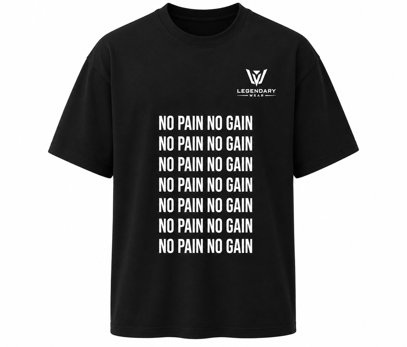 Built Through Pain Oversized T-Shirt
