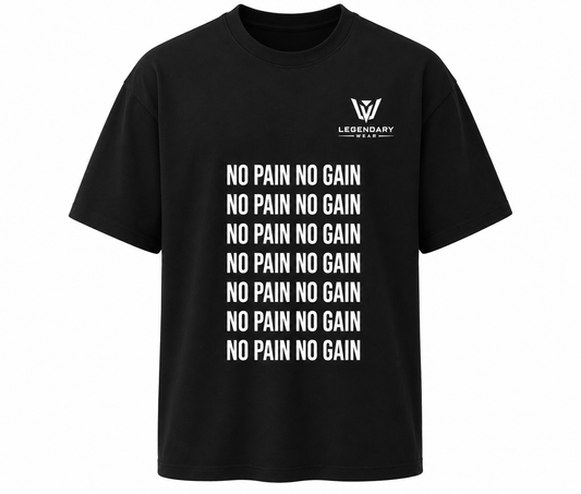 Built Through Pain Oversized T-Shirt