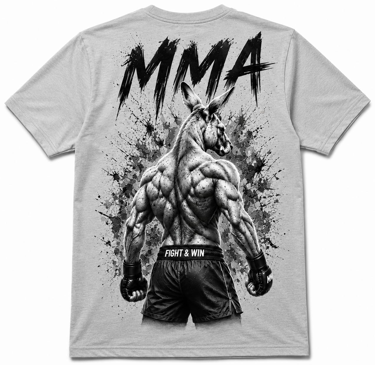 MMA Warrior Oversized T-Shirt | Premium 100% Cotton | Unisex