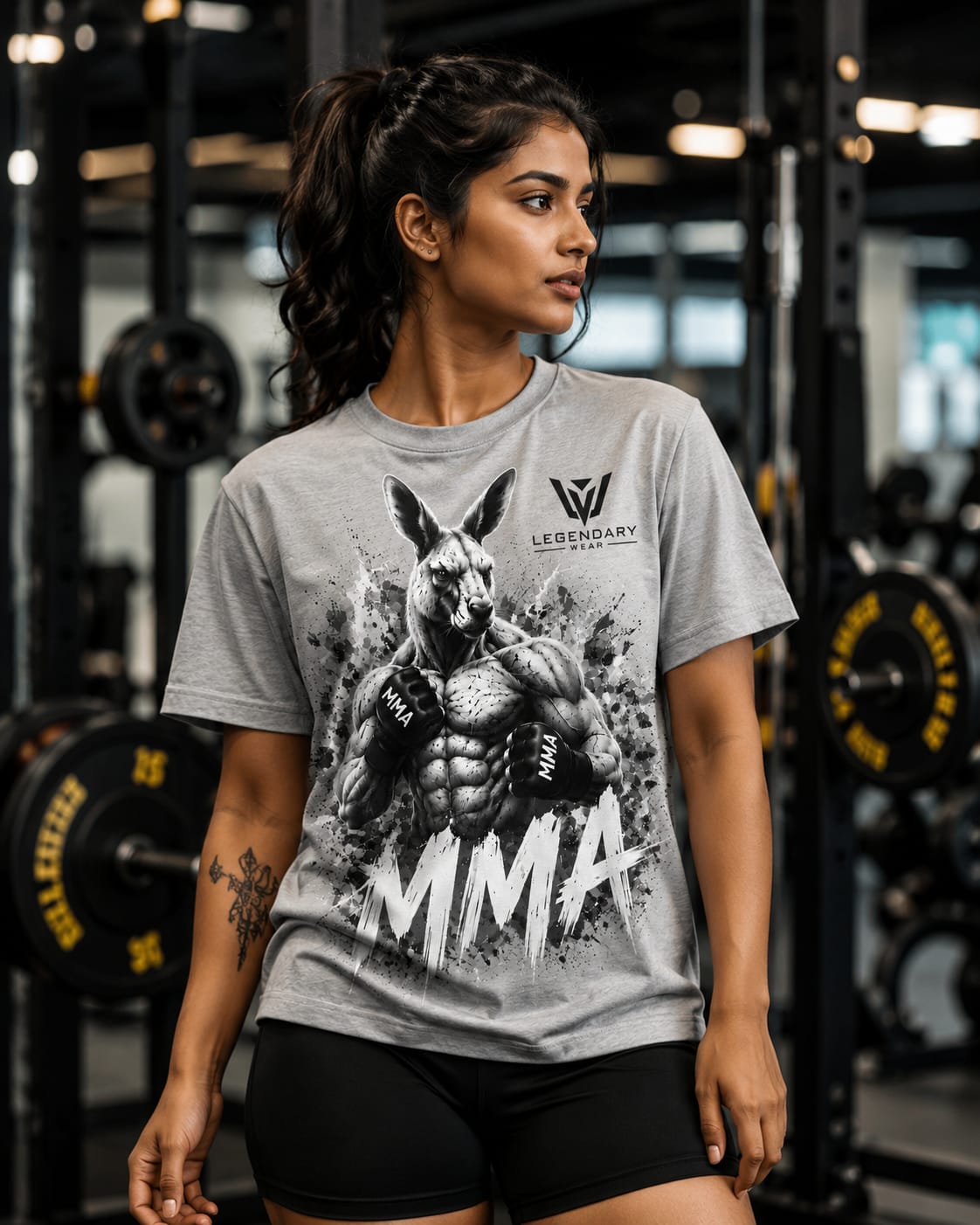 MMA Warrior Oversized T-Shirt | Premium 100% Cotton | Unisex
