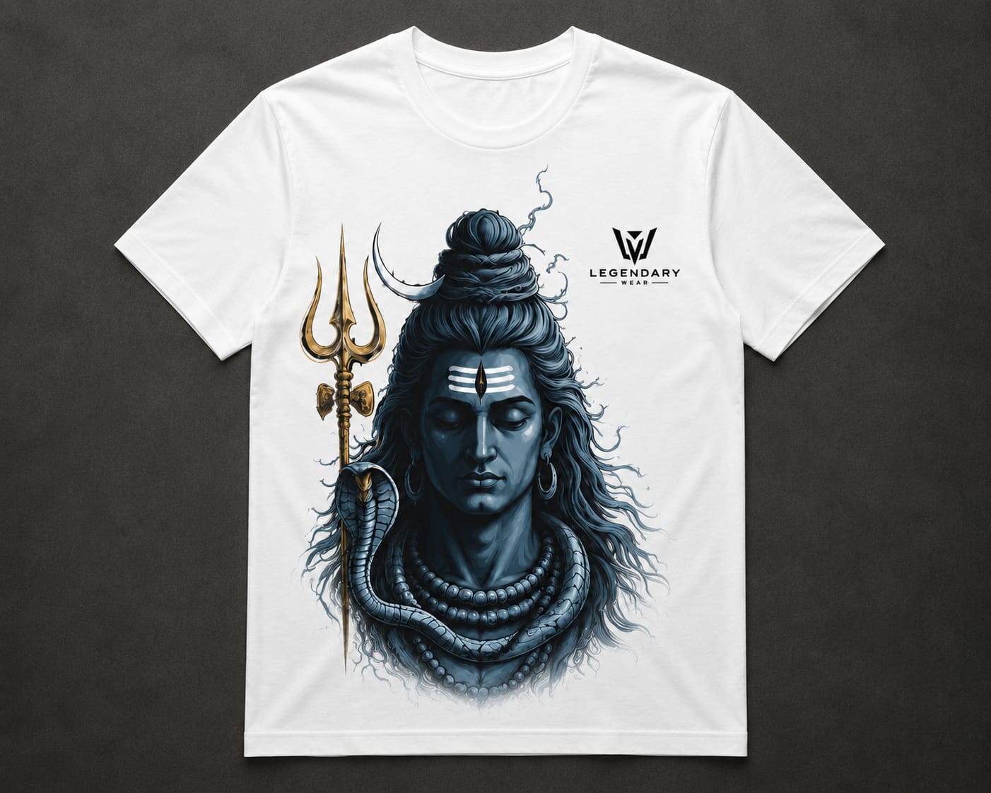 Legendary Wear Premium Shiva Graphic Oversized T-Shirt