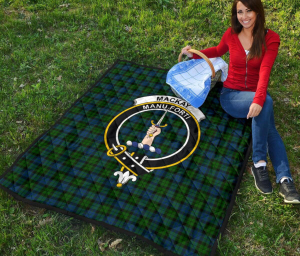 Tartanclans Premium Quilt, MacKay Modern Tartan Quilt - Image 2