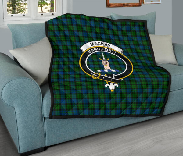 Tartanclans Premium Quilt, MacKay Modern Tartan Quilt - Image 9