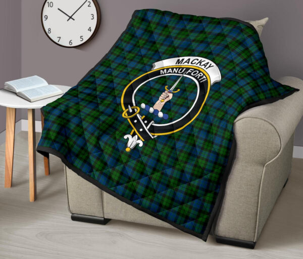 Tartanclans Premium Quilt, MacKay Modern Tartan Quilt - Image 7