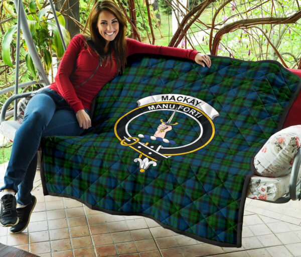 Tartanclans Premium Quilt, MacKay Modern Tartan Quilt - Image 3