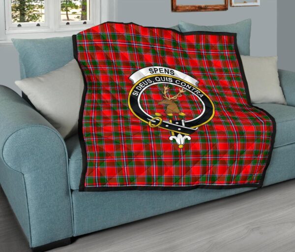 Tartanclans Premium Quilt, Spens Modern Tartan Quilt - Image 9