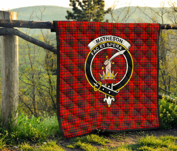 Tartanclans Premium Quilt, Matheson Modern Tartan Quilt - Image 4