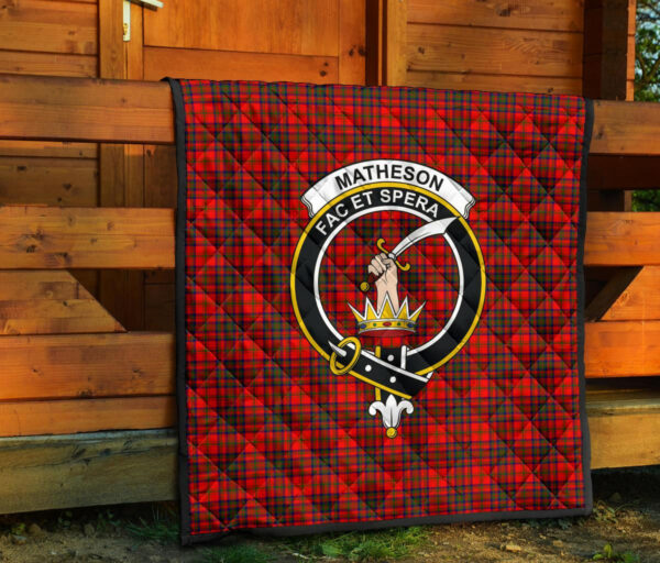 Tartanclans Premium Quilt, Matheson Modern Tartan Quilt - Image 5