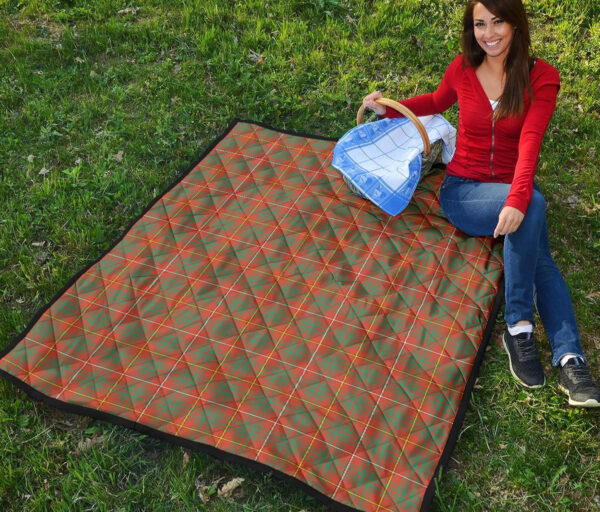 Tartanclans Premium Quilt, Bruce Ancient Tartan Quilt - Image 2