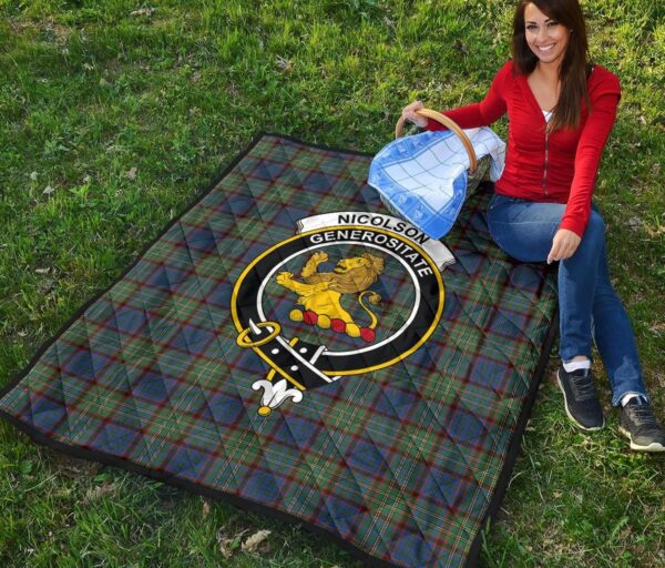 Tartanclans Premium Quilt, Ochterlony Tartan Quilt - Image 2