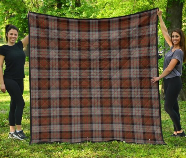 Tartanclans Premium Quilt, Cameron of Erracht Weathered Tartan Quilt