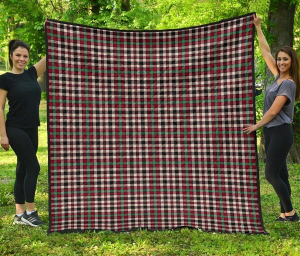 Tartanclans Premium Quilt, Borthwick Dress Ancient Tartan Quilt