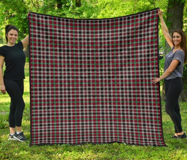 Tartanclans Premium Quilt, Borthwick Ancient Tartan Quilt