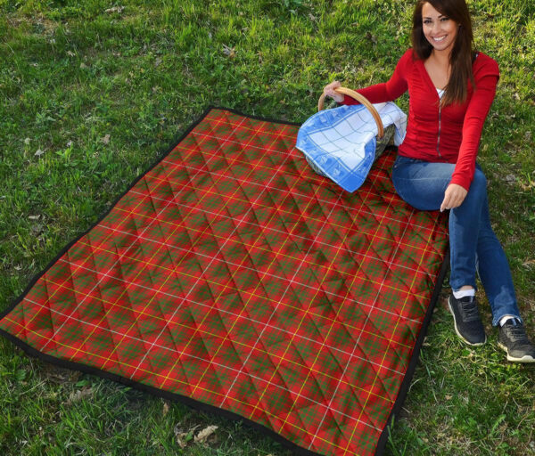 Tartanclans Premium Quilt, Bruce Modern Tartan Quilt - Image 2