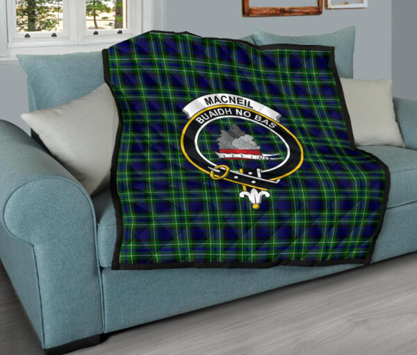 Tartanclans Premium Quilt, MacNeil of Colonsay Modern Tartan Quilt - Image 9