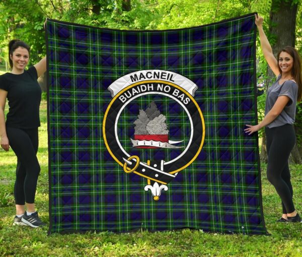 Tartanclans Premium Quilt, MacNeil of Colonsay Modern Tartan Quilt