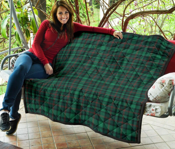 Tartanclans Premium Quilt, Ross Hunting Modern Tartan Quilt - Image 3