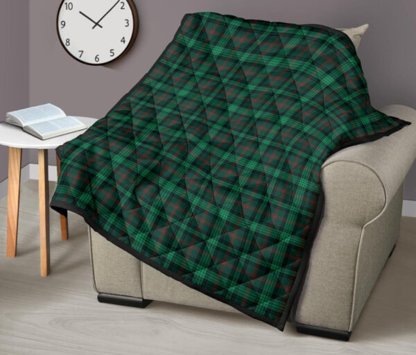 Tartanclans Premium Quilt, Ross Hunting Modern Tartan Quilt - Image 7