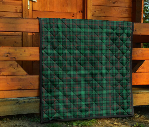 Tartanclans Premium Quilt, Ross Hunting Modern Tartan Quilt - Image 5