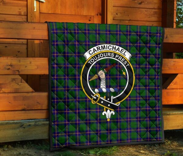 Tartanclans Premium Quilt, Carmichael Modern Tartan Quilt - Image 5