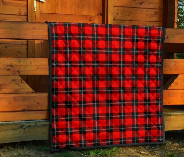 Tartanclans Premium Quilt, Ramsay Modern Tartan Quilt - Image 5