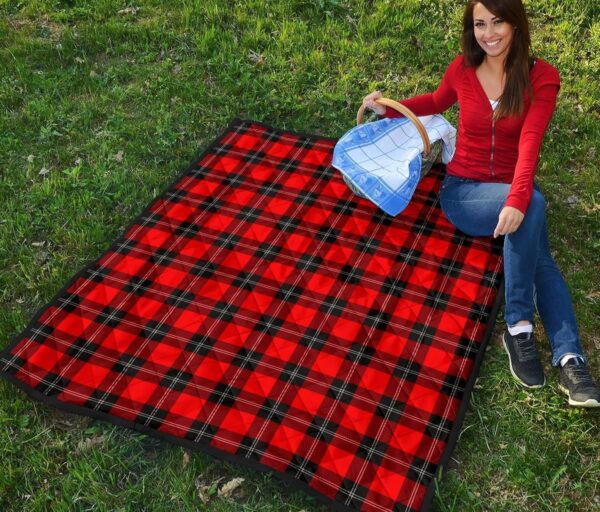 Tartanclans Premium Quilt, Ramsay Modern Tartan Quilt - Image 2