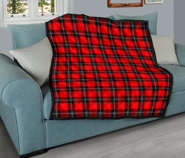 Tartanclans Premium Quilt, Ramsay Modern Tartan Quilt - Image 9