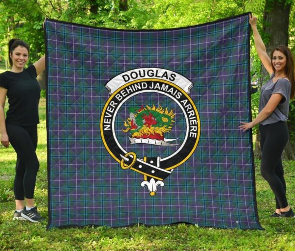 Tartanclans Premium Quilt, Douglas Modern Tartan Quilt