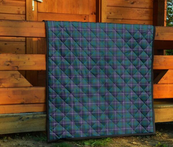 Tartanclans Premium Quilt, Douglas Modern Tartan Quilt - Image 5