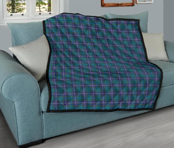 Tartanclans Premium Quilt, Douglas Modern Tartan Quilt - Image 9