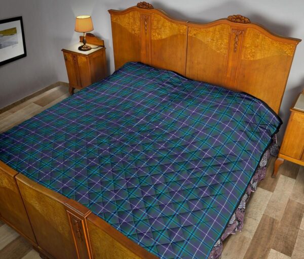 Tartanclans Premium Quilt, Douglas Modern Tartan Quilt - Image 10