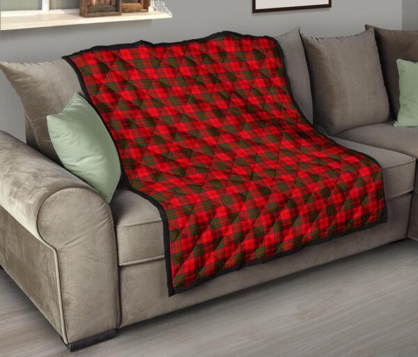 Tartanclans Premium Quilt, Grant Modern Tartan Quilt - Image 6