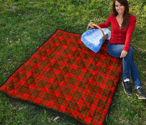 Tartanclans Premium Quilt, Livingstone Modern Tartan Quilt - Image 2