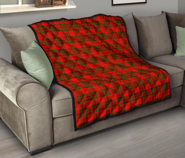 Tartanclans Premium Quilt, Livingstone Modern Tartan Quilt - Image 6