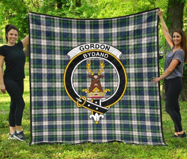 Tartanclans Premium Quilt, Gordon Dress Ancient Tartan Quilt