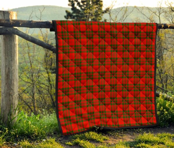 Tartanclans Premium Quilt, Livingstone Modern Tartan Quilt - Image 4