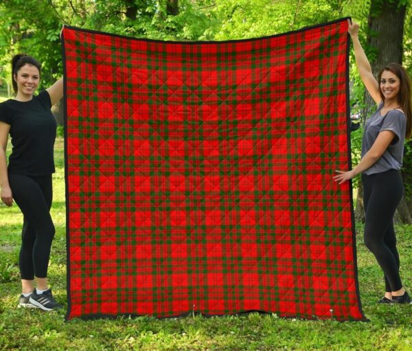 Tartanclans Premium Quilt, Livingstone Modern Tartan Quilt