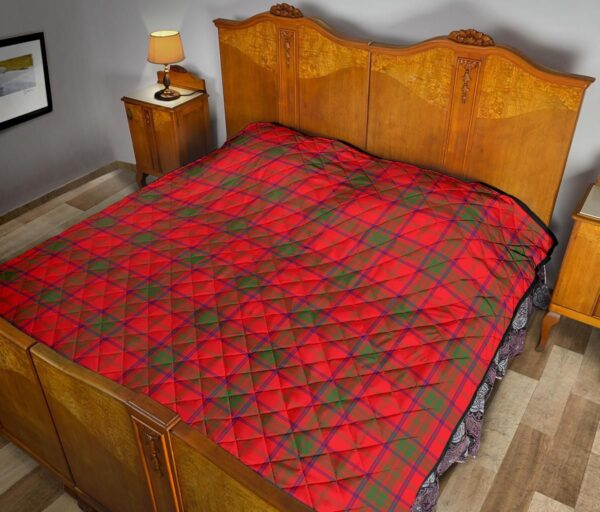 Tartanclans Premium Quilt, Ross Modern Tartan Quilt - Image 10