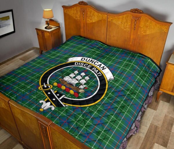 Tartanclans Premium Quilt, Duncan Ancient Tartan Quilt - Image 10