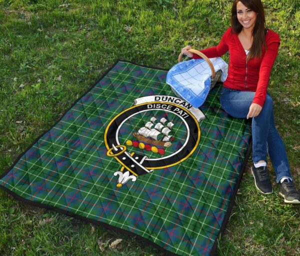 Tartanclans Premium Quilt, Duncan Ancient Tartan Quilt - Image 2