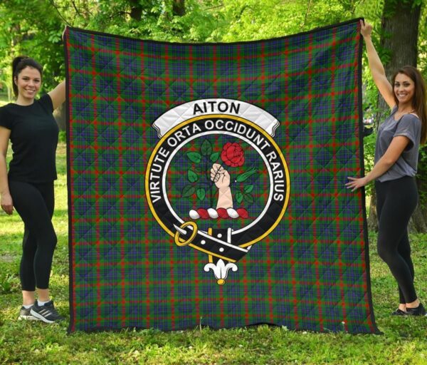 Tartanclans Premium Quilt, Aiton Tartan Quilt