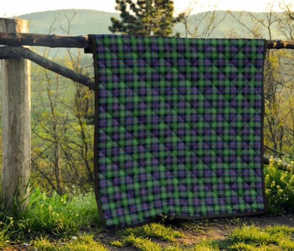 Tartanclans Premium Quilt, Farquharson Ancient Tartan Quilt - Image 4