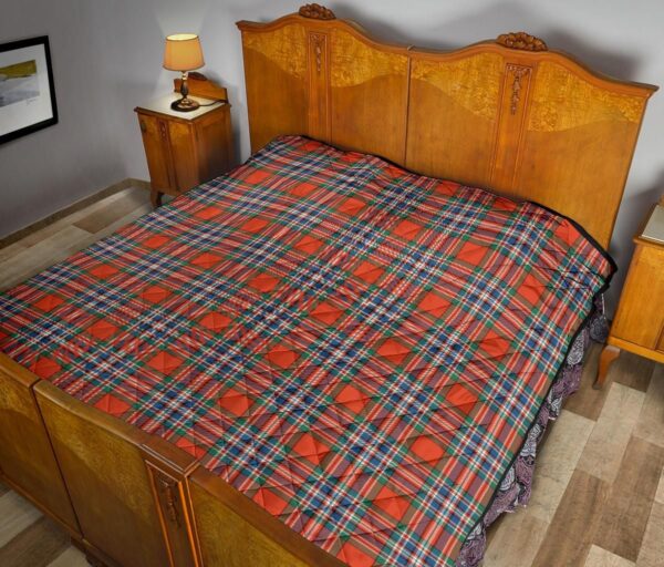 Tartanclans Premium Quilt, MacFarlane Ancient Tartan Quilt - Image 10