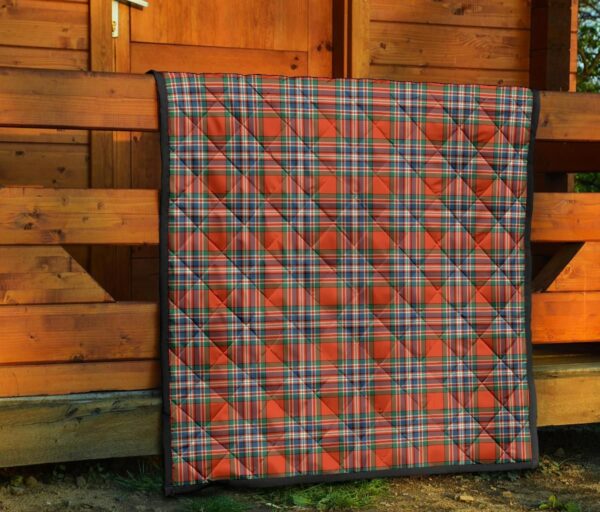 Tartanclans Premium Quilt, MacFarlane Ancient Tartan Quilt - Image 5