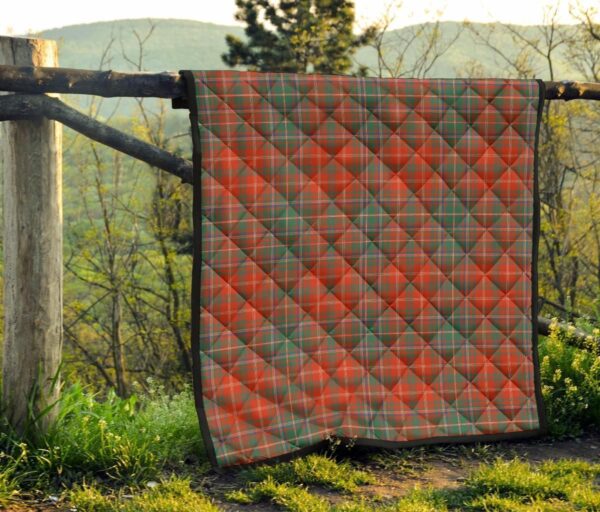 Tartanclans Premium Quilt, MacDougall Ancient Tartan Quilt - Image 4