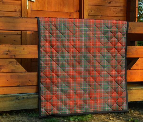 Tartanclans Premium Quilt, MacDougall Ancient Tartan Quilt - Image 5