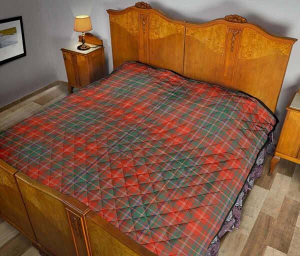 Tartanclans Premium Quilt, MacDougall Ancient Tartan Quilt - Image 10