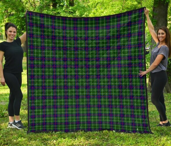 Tartanclans Premium Quilt, Duncan Modern Tartan Quilt